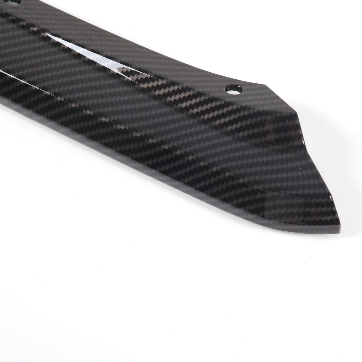 Replacement ABS Carbon fiber Front Bumper Lip Spoiler For Corvette C8 20-25 US 10