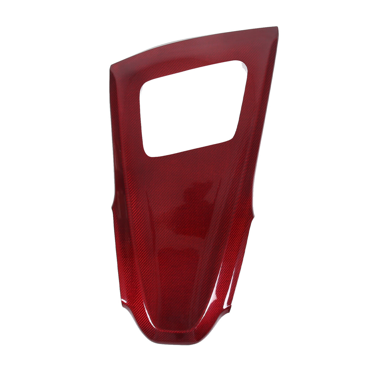 Red Real Carbon Fiber Interior Trim for Corvette C8 20-25 13