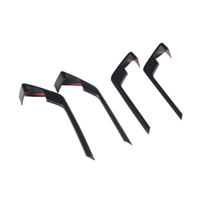 Matte Black ABS Interior Decoration Cover Trim Kit For Toyota Tundra 2022-26 US - Variants 21-25 35