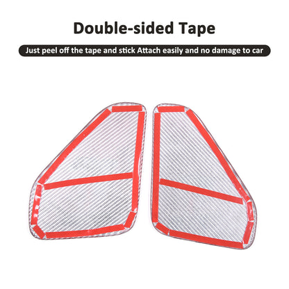 Red Real Carbon Fiber Interior Center Console Trim Set Kit For Subaru BRZ 22+ 53