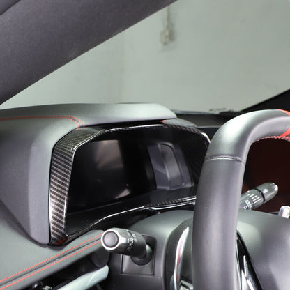 Carbon Fiber ABS Interior Full Decor Cover Trim Kit For Corvette C8 2020-2025 - Styles 6-10 60