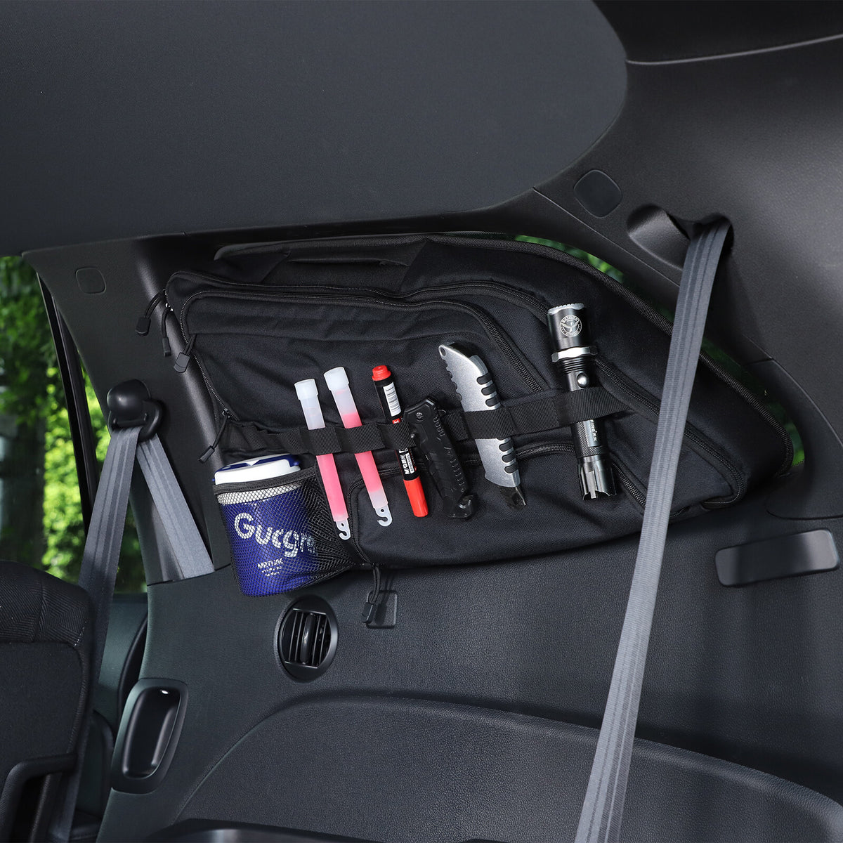 Car Trunk Right Side Window Storage Bag Tool Bag For Honda Pilot 2016-2022 8