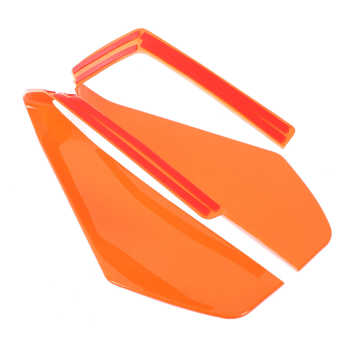 Orange ABS Front Grille Trim Frame Cover For Corvette C8 2020+ US 12