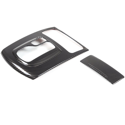 ABS Carbon Fiber Center Interior Trim Cover Set For Infiniti G25 G37 2009-2013 7