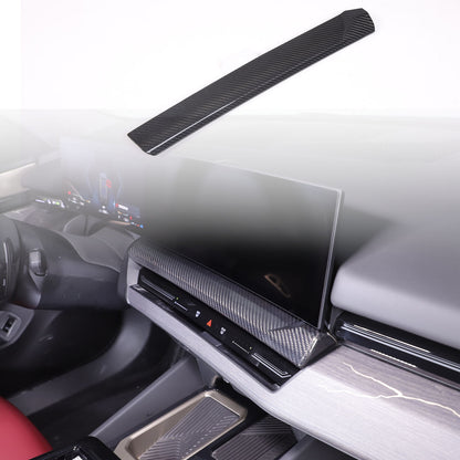 Real Carbon Fiber Navigation Screen Lower trim For BMW 5 Series G60 i5 2024+ 22