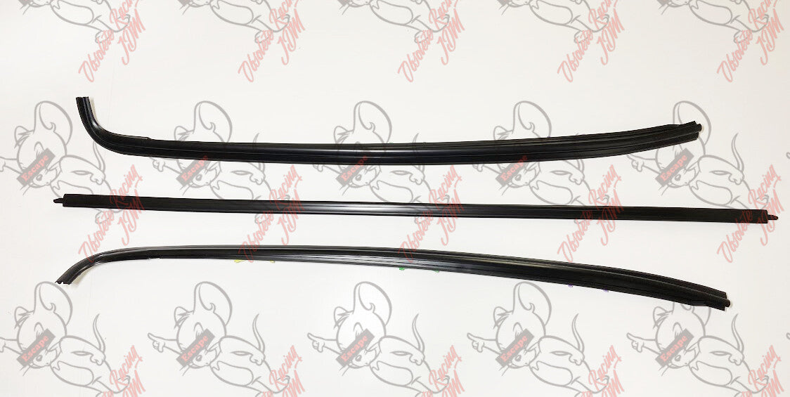 OEM HONDA Civic 1992-1995 OEM MOLDING FR WINDSHIELD SIDE RH & LH UPPER Set 6