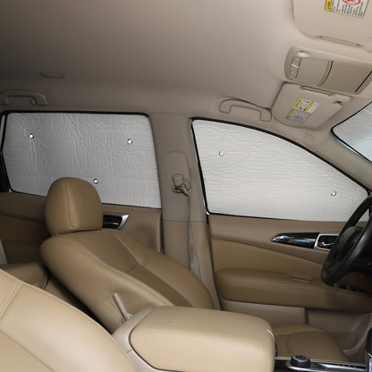 Car Full Window Sunshade Cover Shades Sun Visor for Nissan Pathfinder 13-18 US 12