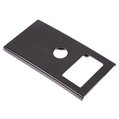 Matte Carbon Fiber enter Gear Shift Panel Trim For Range Rover Vogue 2023-24 7
