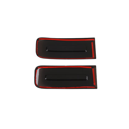Smoked Black Tail Light Lamp Cover Guard Trim For Benz G-Class W463 2020-22 5