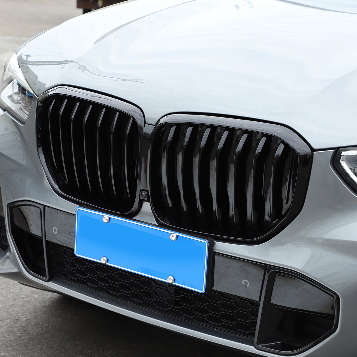 Replace Glossy Black Front Kidney Grille For BMW X5 G05 2019-2022 2023 18