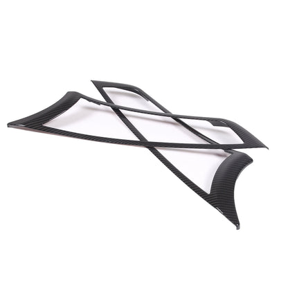 ABS Carbon Fiber Inner Door Handle Frame Cover Trim For Jaguar F-TYPE 2013-24 US 12
