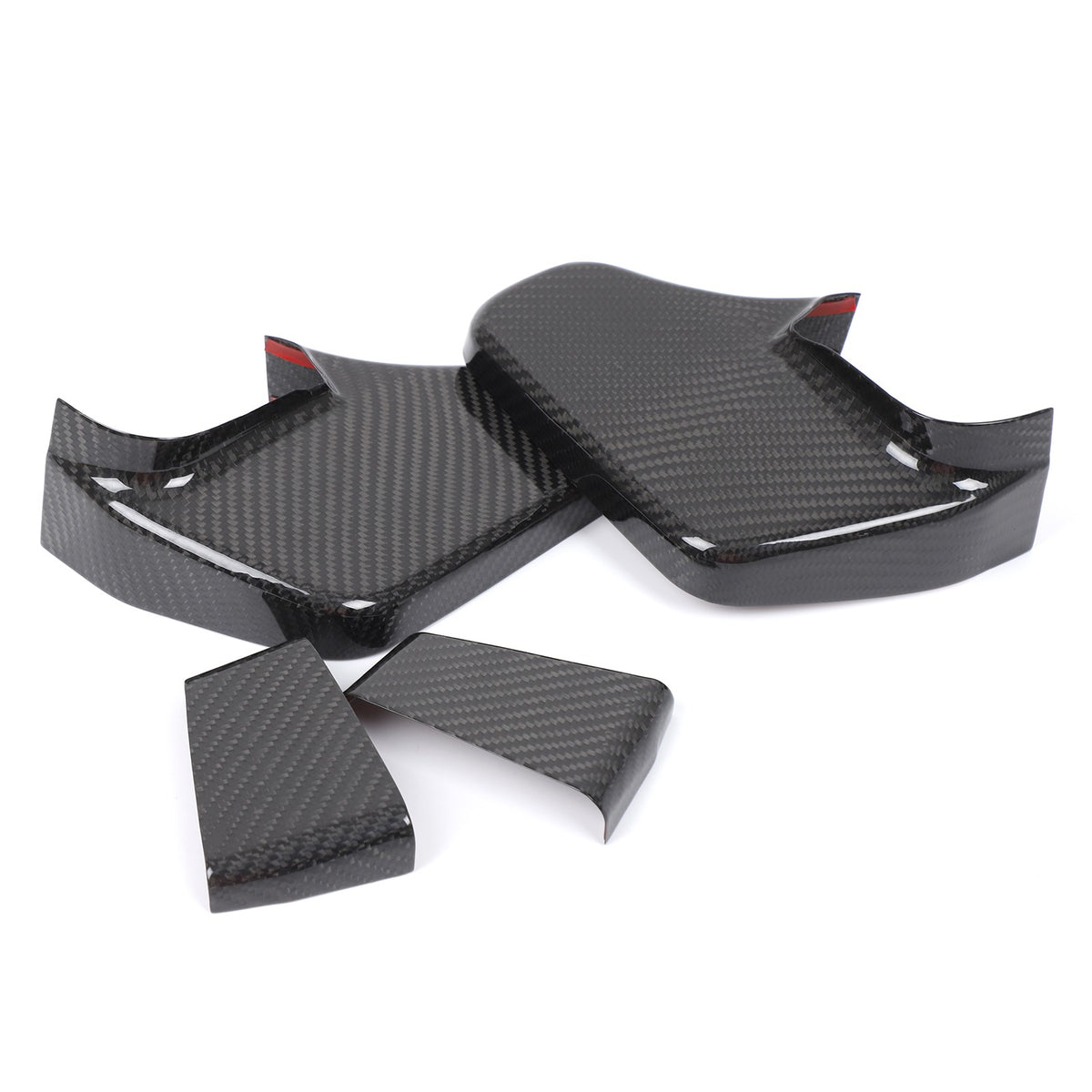 Real Carbon Fiber Rearview Mirror Base Cover Trim For Benz G-Class W465 2025 US 9