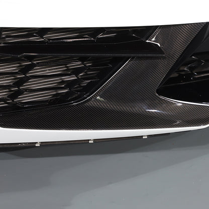 Real Carbon Fiber Full Exterior Set Decor Cover Trim Kit For Corvette C8 2020-26 148