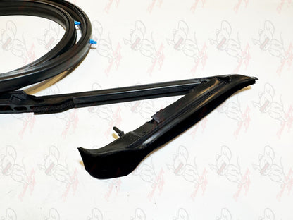Nissan 180SX 240SX Silvia S13 Genuine Door Weatherstrip Right & Left Seals Set 14