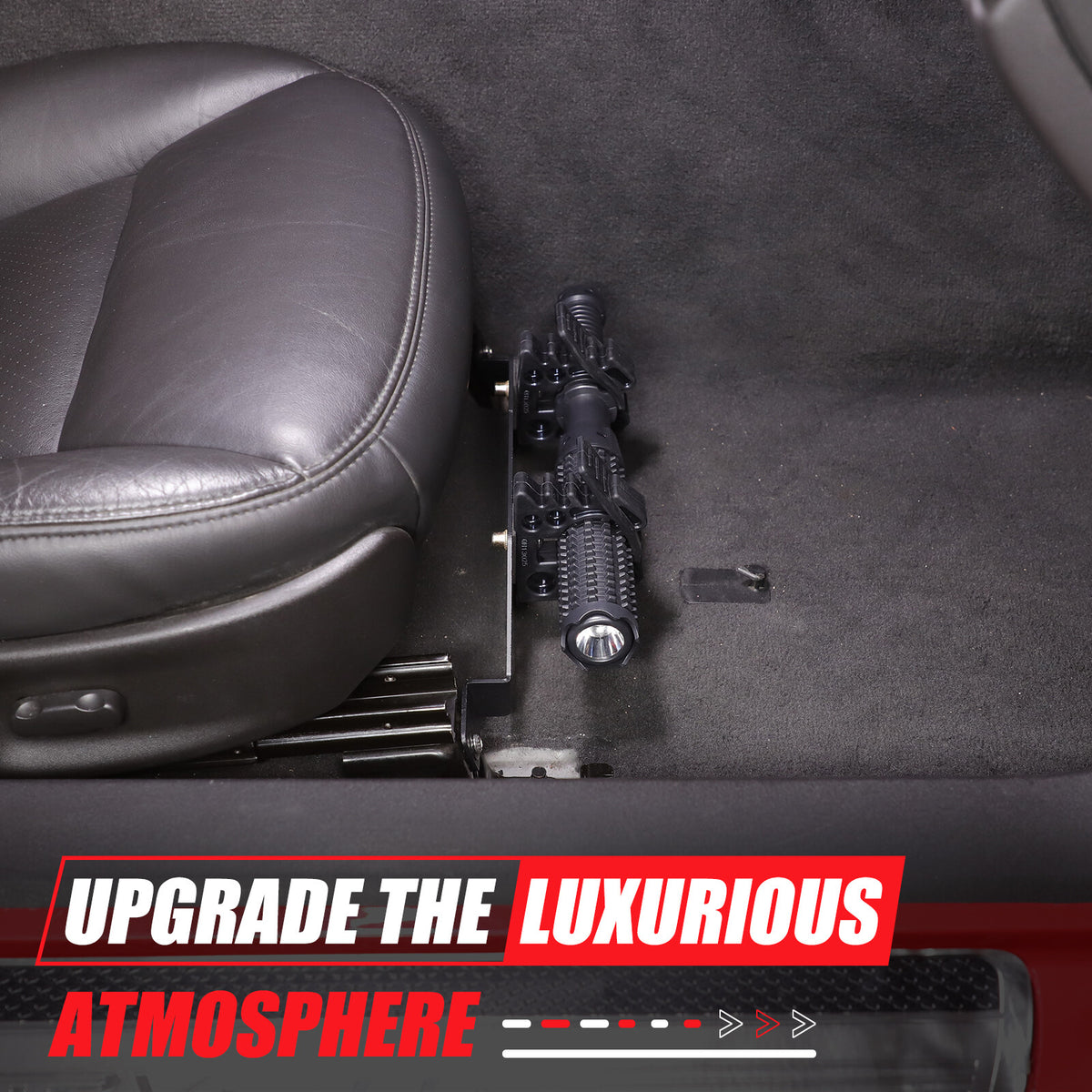 Passanger Side Under Seat Flashlight Holder Bracket Mount For Corvette C6 05-13 2