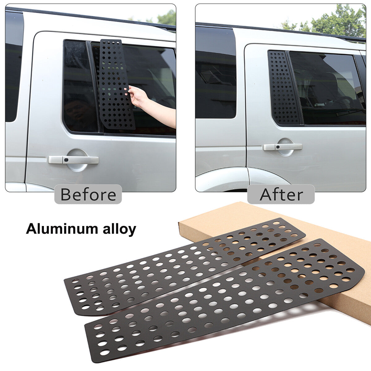 For Land Rover Discovery 4 LR4 L316 10-16 Rear Window Side Window Trim Panel 1