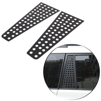C-pillar Triangular Window Plate Trim For Toyota Land Cruiser Prado 10-23 US 14