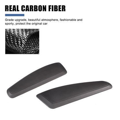 Matte Real Carbon Fiber Seat Side Trim For Porsche 718 982/911 991 2015-2020 6