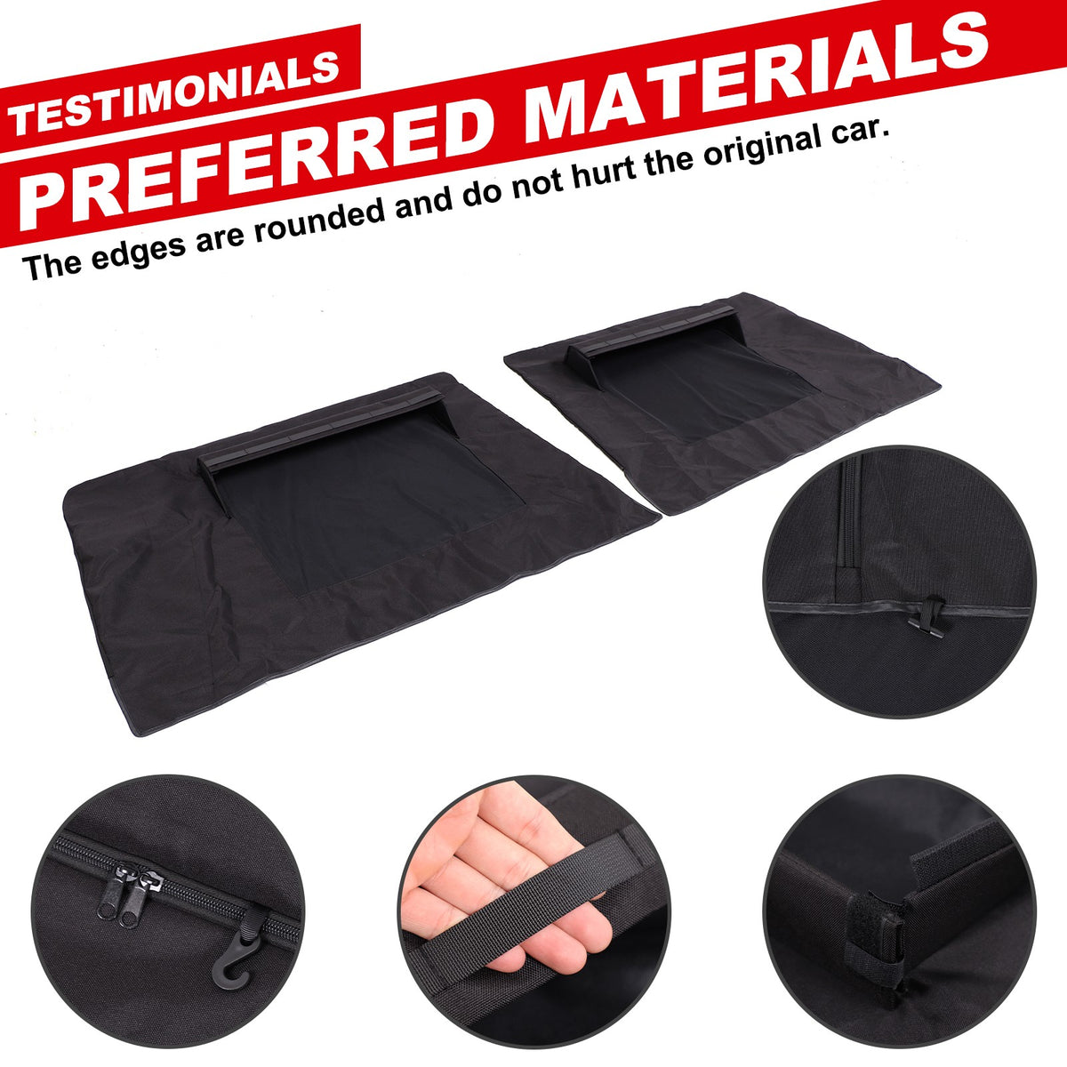 Rear Window Sun Shade Sun Visor Protector Sunshade For Toyota Tundra 2022+ 21