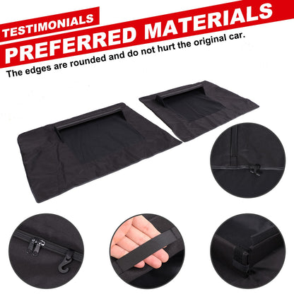 Rear Window Sun Shade Sun Visor Protector Sunshade For Toyota Tundra 2022+ 21