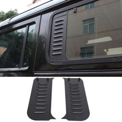 Rear Window Glass Louver Air Vent Panel Trim For LR Defender 110 L316 04-18 9