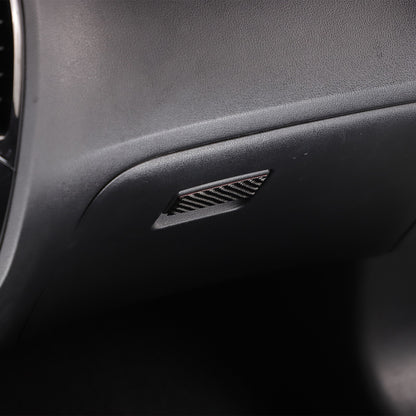 Soft Carbon Fiber Interior Center Console trim Sticker For Nissan Juke 2011-2019 11