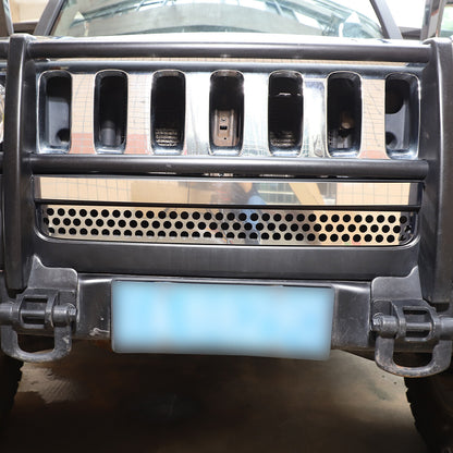Steel Front Bumper Air Intakes Duct Vent Bezel Cover trim For Hummer H3 05-09 US 3