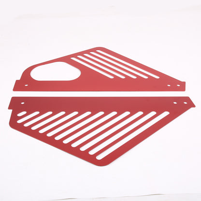 Aluminum Alloy Exterior Hood Engine License Plate Trim For Corvette C8 2020+ US - Variants 16-20 81