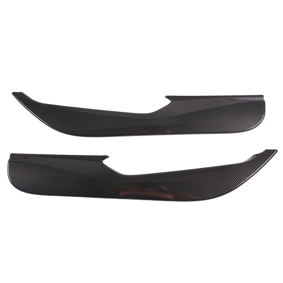 Carbon fiber ABS Car Door Bottom Anti Kick Trim Cover For Corvette C8 Z06 Z51 US 13
