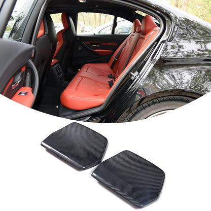 Real Carbon Fiber Rear Seat Headrest Cover For BMW M3 F80 M4 F82 F83 M2C 3