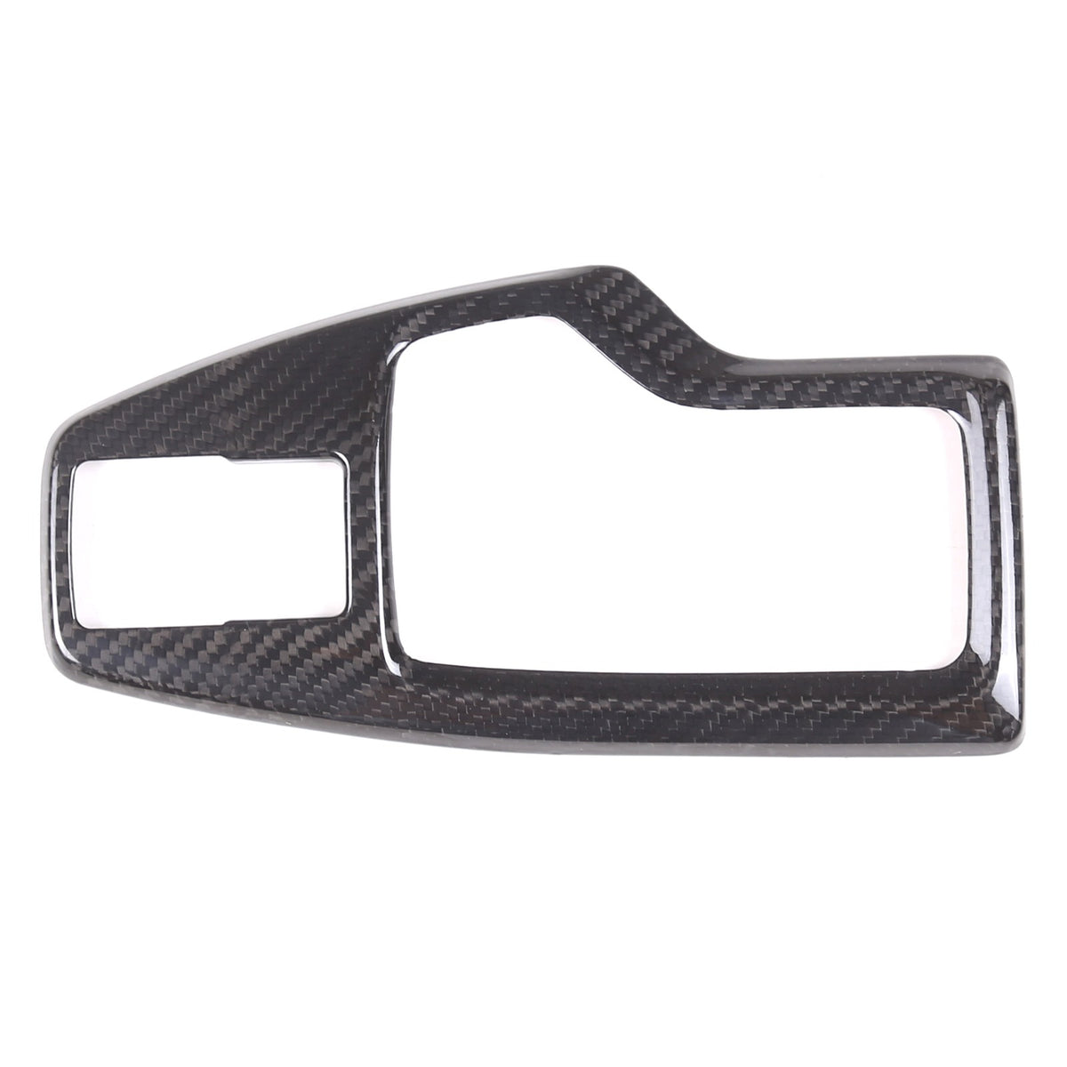 Real Carbon Fiber Gear Shift Base Trim Cover For Subaru WRX VB AT 2022+ 5