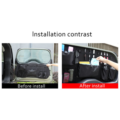 Tailgate Window Tactical Molle Storage Bag Pouch For Land Rover Defender 2020-24 19