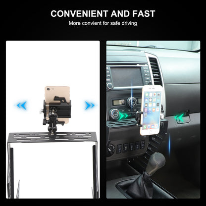 Off-Road Center Multi-Function Extension Platform For Nissan Frontier 2009-2017 8