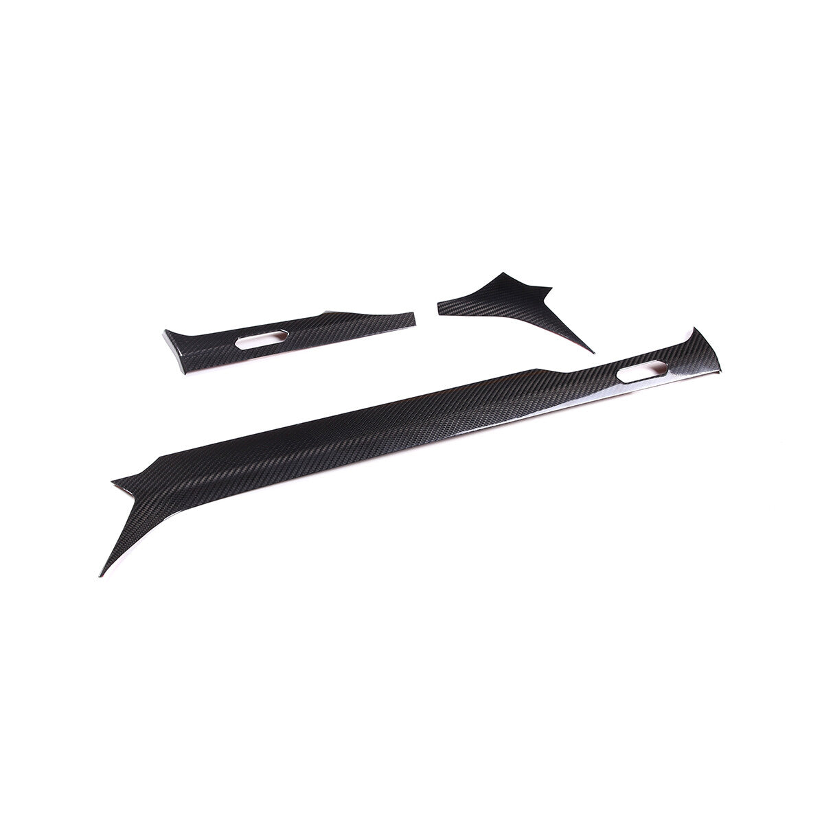 Real Carbon Firber Front Dashboard Strip Cover Trim For Lamborghini Urus 2018-23 9