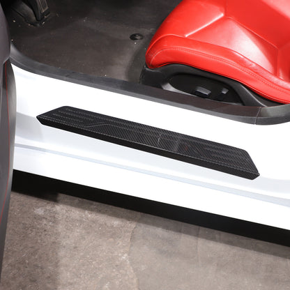 Real Dry Carbon Fiber Full Interior Center Set Trim Kit For Corvette C8 20-25 US - Styles 11-15 56