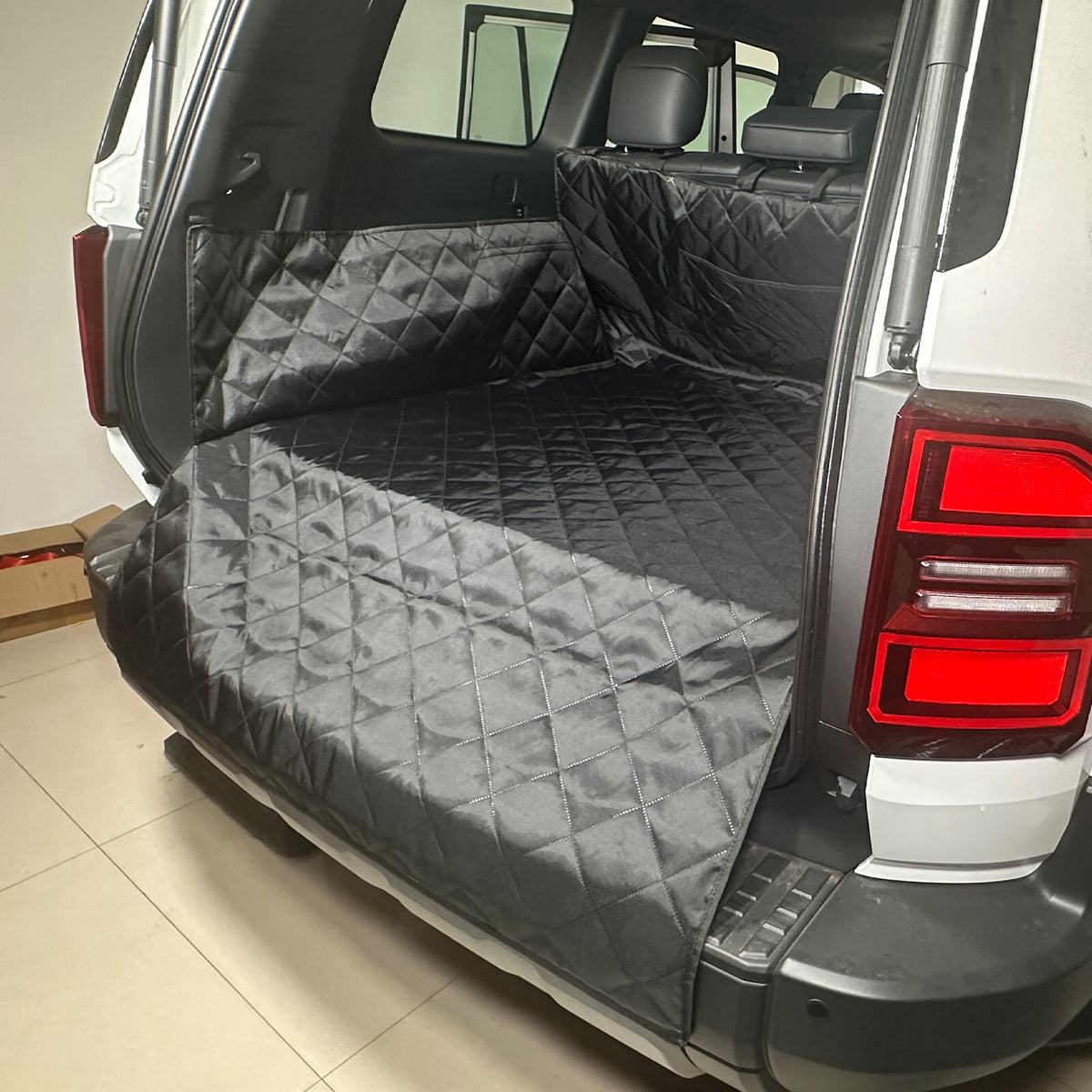 Dog Car Trunk Mat Hammock Pet Seat Cover For Toyota Land Cruiser Prado LC250 24+ 2