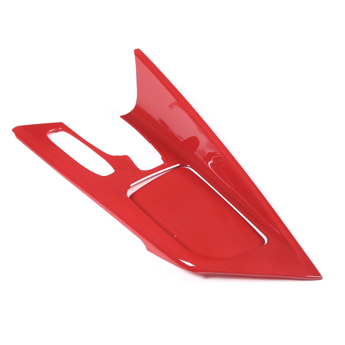 ABS Red Center Console Gear Shift Panel Cover Trim For Corvette C8 2020-2025 US 9