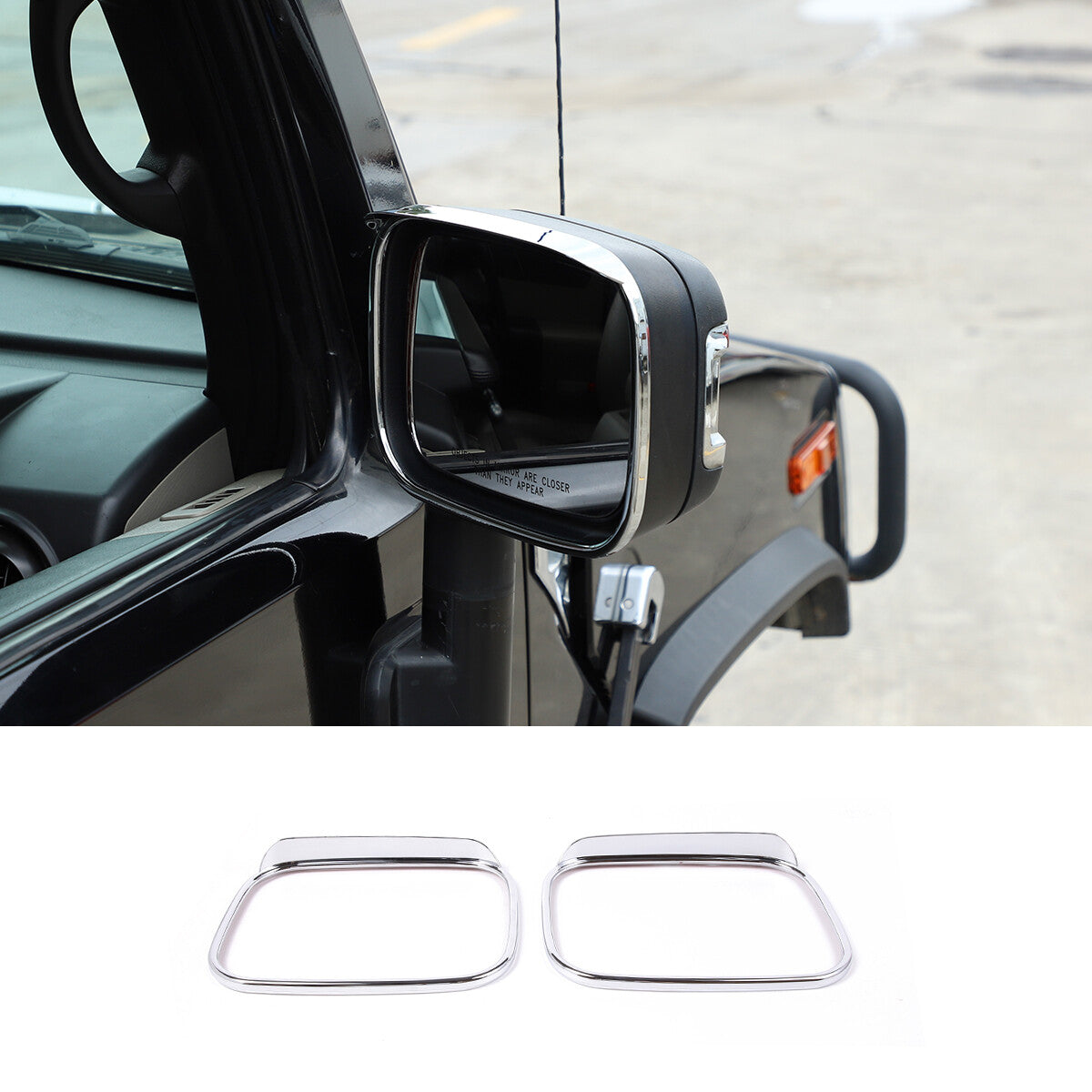 Silver Chrome Exterior Door Handle Mirror Hood Vent Trim Kit For Hummer H2 03-09 55