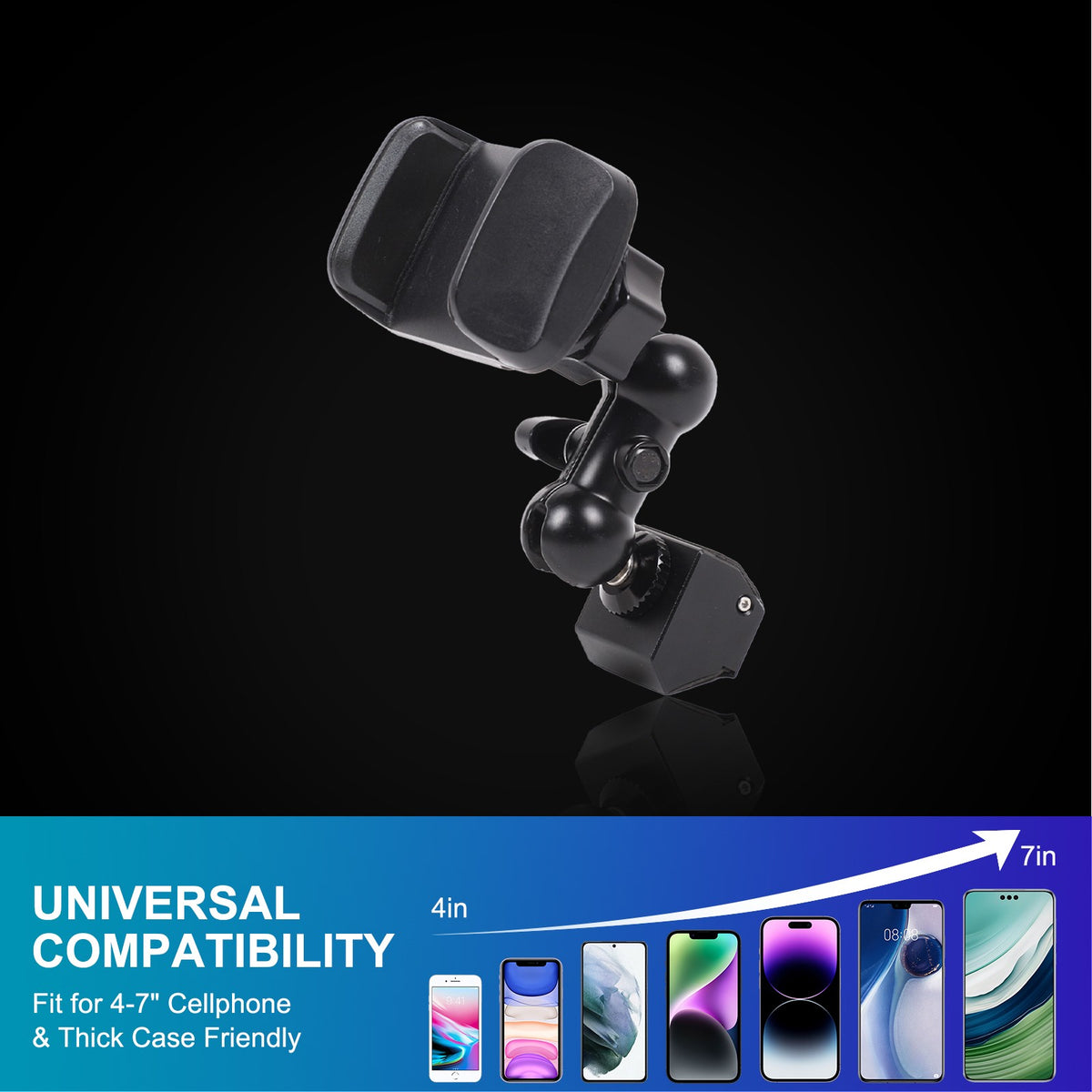 Inner Dashboard Air Vent Phone Holder Mount Bracket For Corvette C8 2020-2025 44