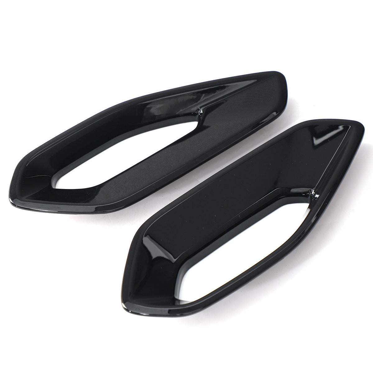 Glossy Black Center Console Side Armrest Frame Trim For Nissan Frontier 2022+ US 4