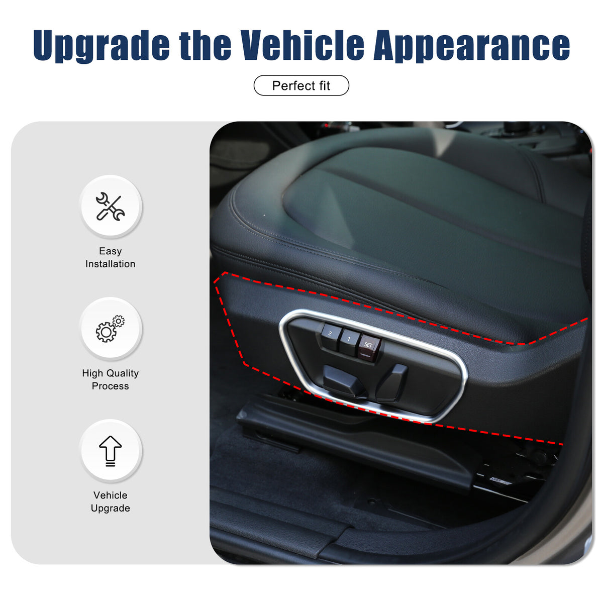 Real Carbon Fiber Interior Seat Side Panel Trim Cover For Toyota Supra A90 19-24 11