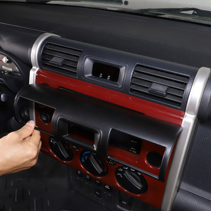 Matte Black ABS Interior Full Set Cover Trim Kit Set For FJ Cruiser 2007-2021 39