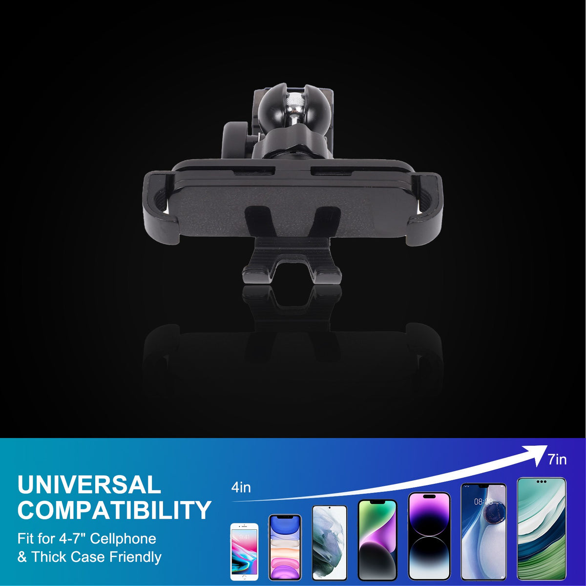 Inner Dashboard Air Vent Phone Holder Mount Bracket For Corvette C8 2020-2025 19