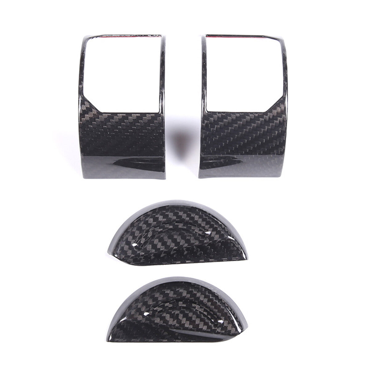Dry Carbon Fiber Sport Mode Switch Frame Trim Cover For Lamborghini URUS 2018-23 9