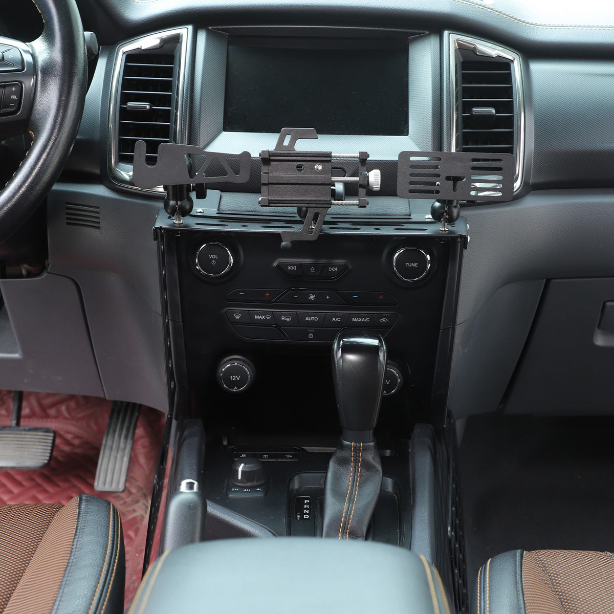 Off-Road Center Gear Shift Extension Platform For Ford Ranger T7 2015-2022 6