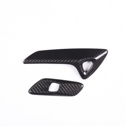 Real Carbon Fiber Interior Dashboard Trim Cover Decor Kit For Corvette C7 14-19 48