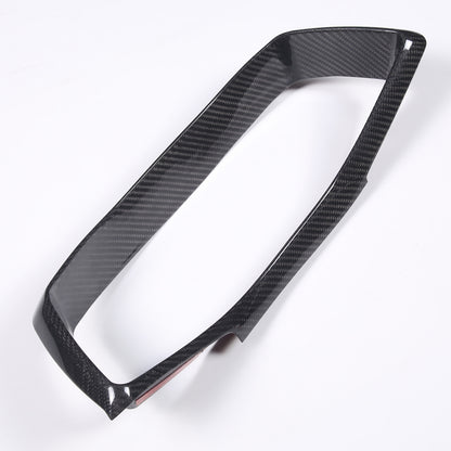 Dry Carbon Fiber Dashboard Speedmeter Panel Trim Decor For Corvette C8 2020-25 12