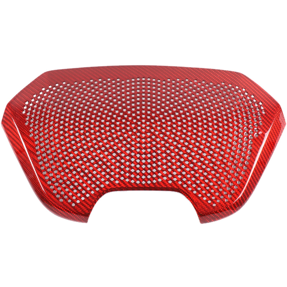 Red Real Carbon Fiber Rear Speaker Grille Trim For Corvette C8 1LT/2LT 2020+ 18