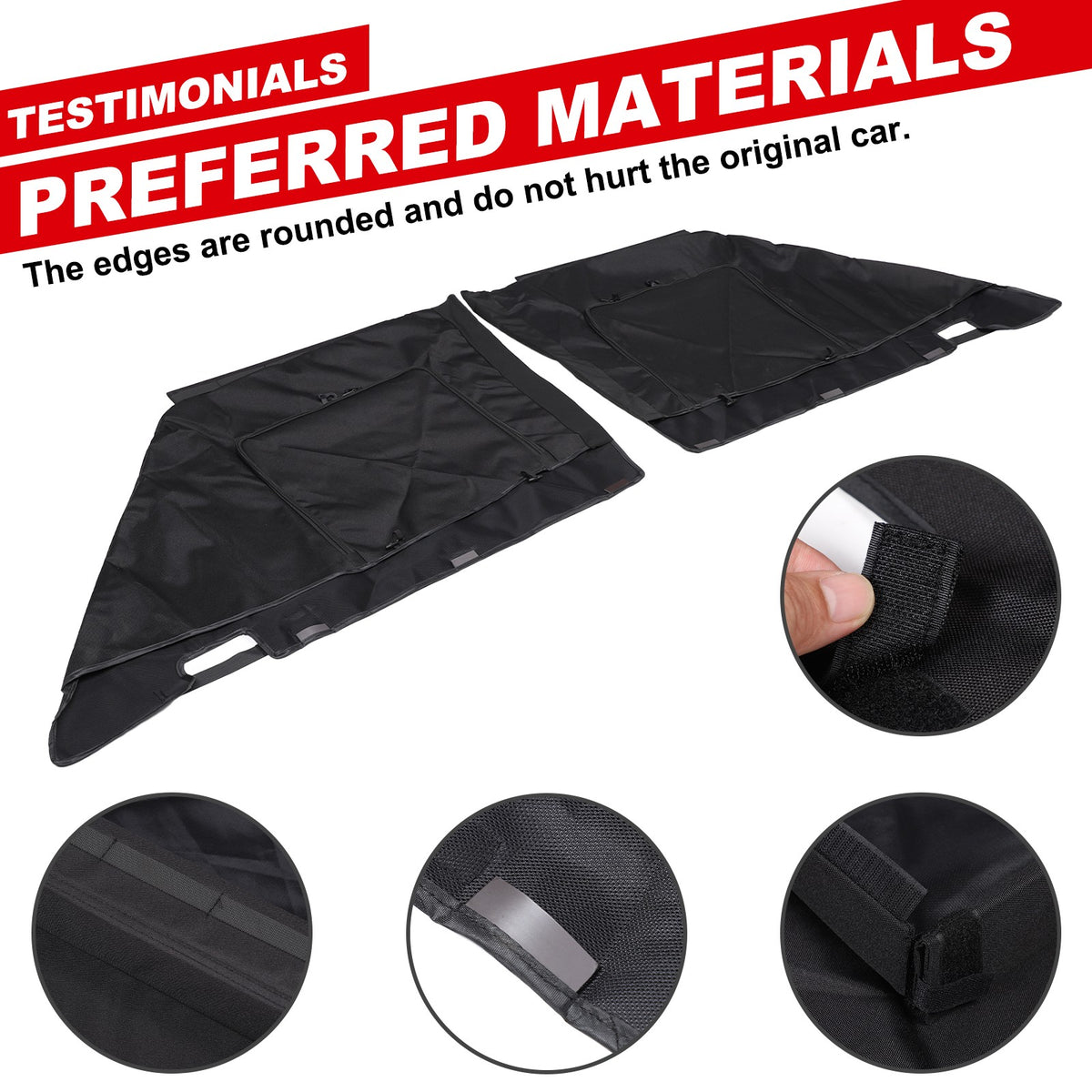 Front Window Vent Visor Sun Shade Cover For Toyota Land Cruiser Prado LC250 24+ 21