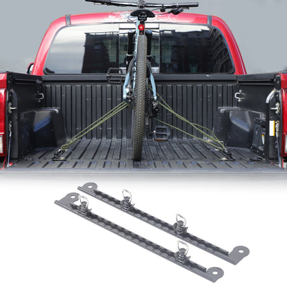 Carbon Steel Bed Side Extension Slot Trim For Toyota Tacoma 2016-2022 1